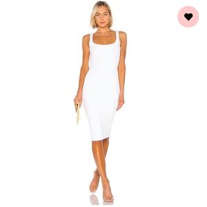 White cocktail dress